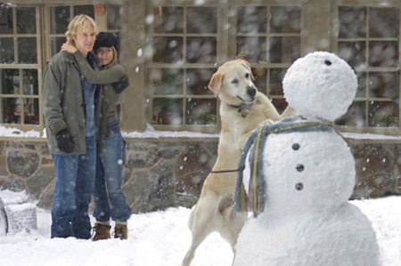 Кадри з фільму "Марлі і я"